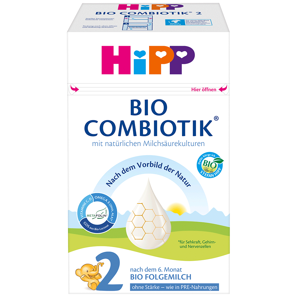 Bild: HiPP Bio Combiotik 2 Folgemilch ohne Stärke