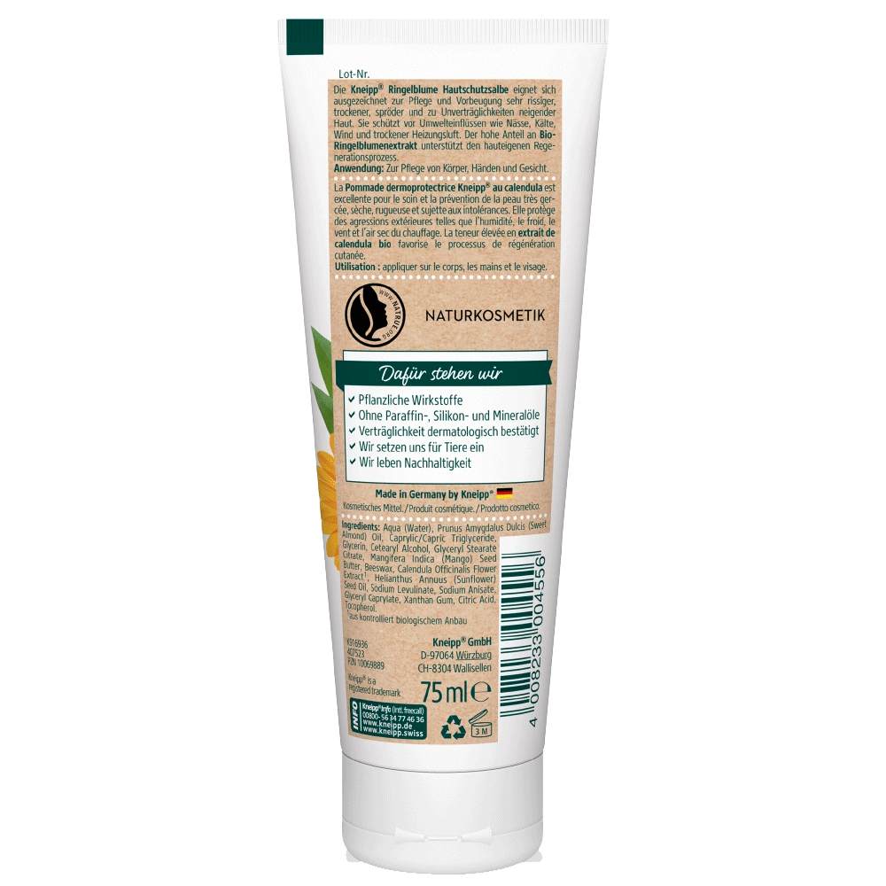 Bild: Kneipp Ringelblume Hautschutzsalbe