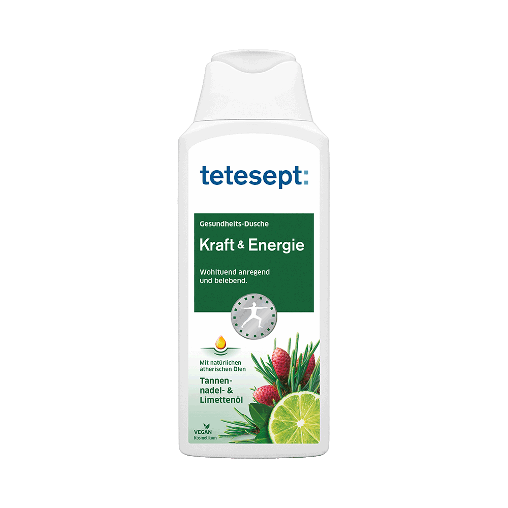 Bild: tetesept: Gesundheits-Dusche Kraft & Energie