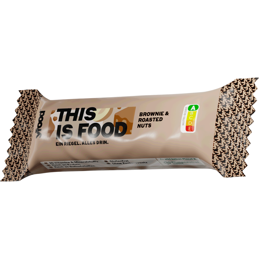 Bild: YFOOD Riegel Brownie & Roasted Nuts
