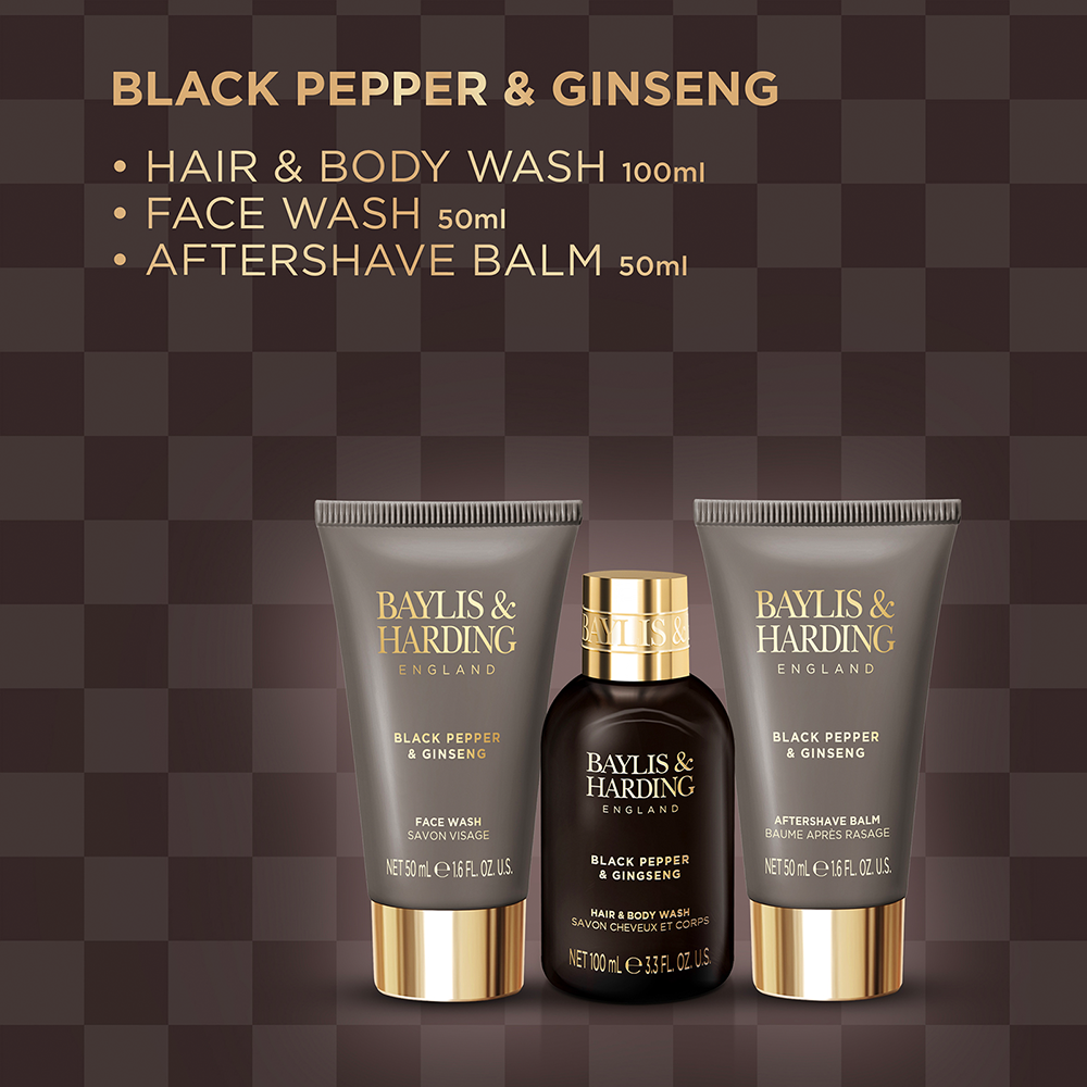 Baylis & Harding Feigen & Mitternachts-Granatapfel Geschenkset – Vegane Bade- & Duschpflege Zum Verwöhnen