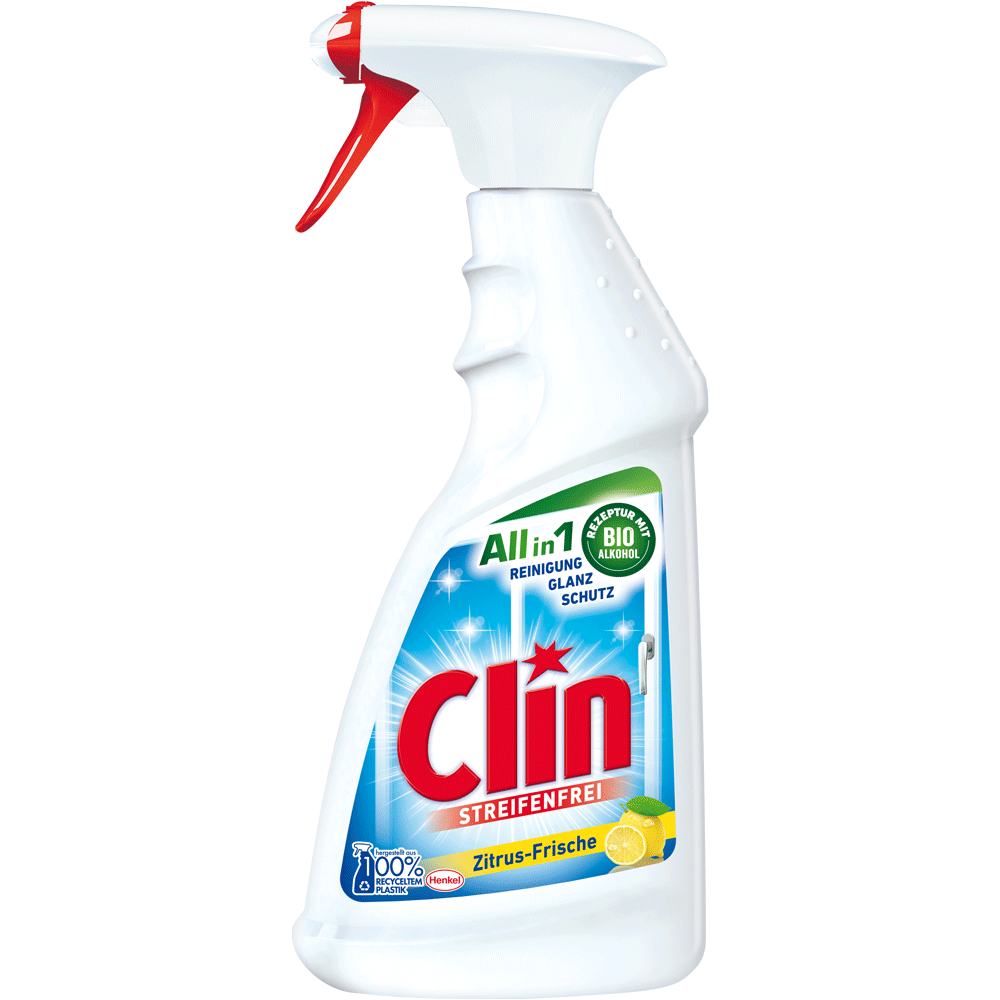 Bild: Clin Glasreiniger Zitrusfrische