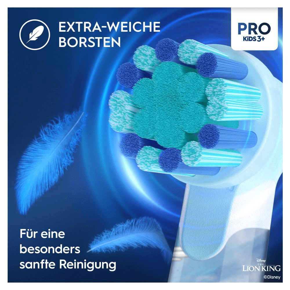 Bild: Oral-B Pro Kids König der Löwen Aufsteckbürsten 