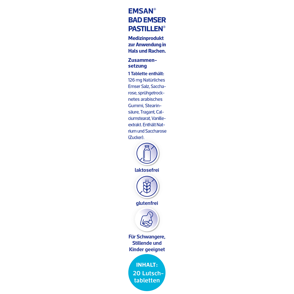 Bild: Emsan Bad Emser Pastillen ohne Menthol Klassik