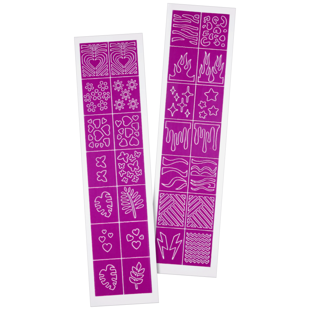 Essence Nageldesign Sticker – Cut Out Manicure Stencils 01, 51 Stück