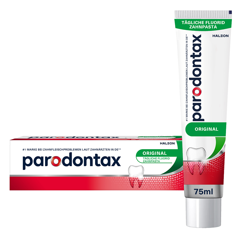 Bild: Parodontax Zahnpasta Original 