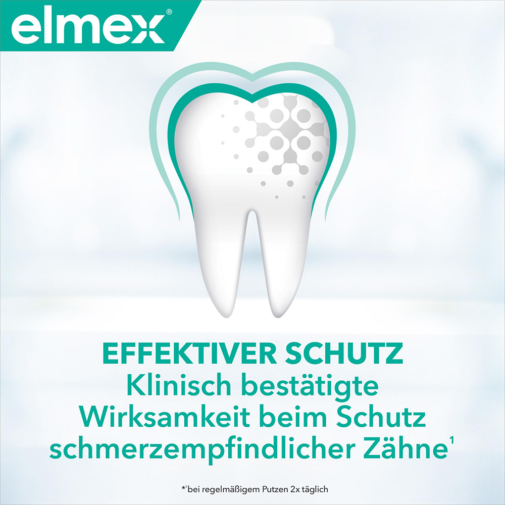 Bild: elmex Sensitive Sanftes Weiß Zahnpasta 