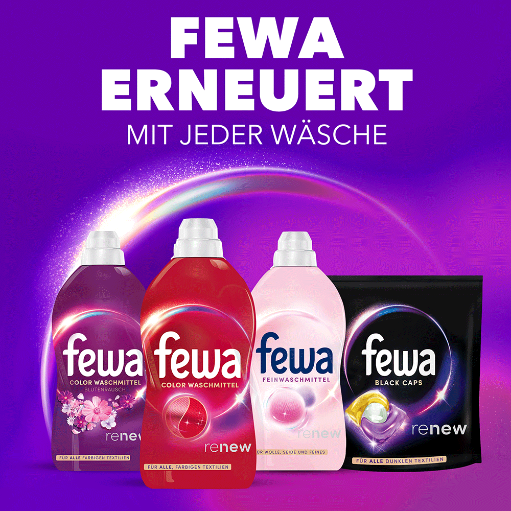 Bild: Fewa Renew Flüssigwaschmittel Color