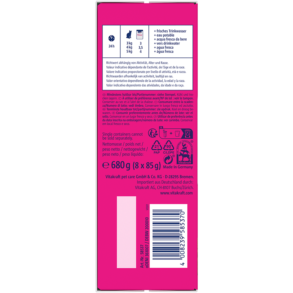 Bild: Vitakraft Poésie Poultry Selection mit Huhn und Pute 