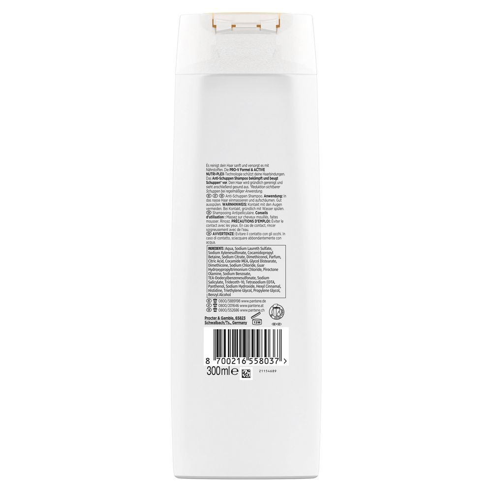 Pantene Pro-V Anti-Schuppen Shampoo 250 Ml – Saubere Kopfhaut & Starkes Haar