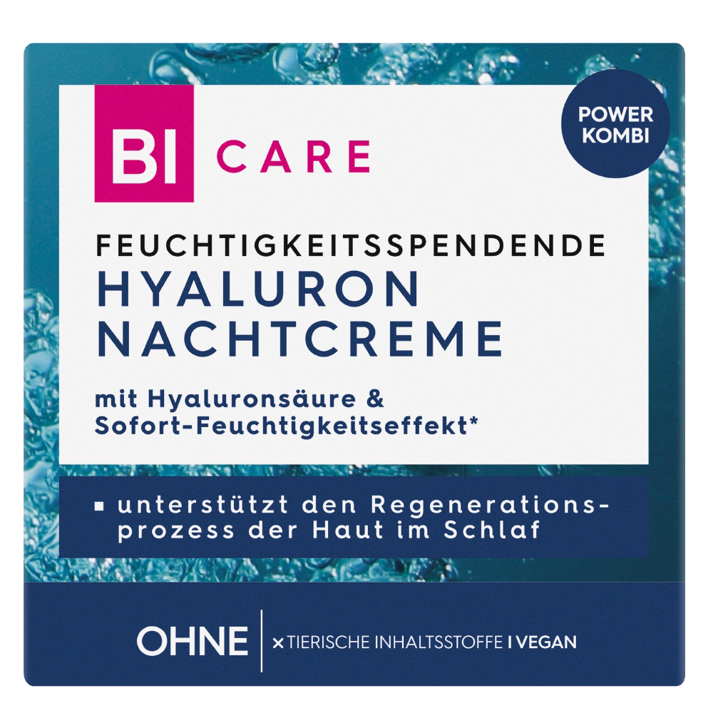 Bild: BI CARE Hyaluron Nachtcreme 