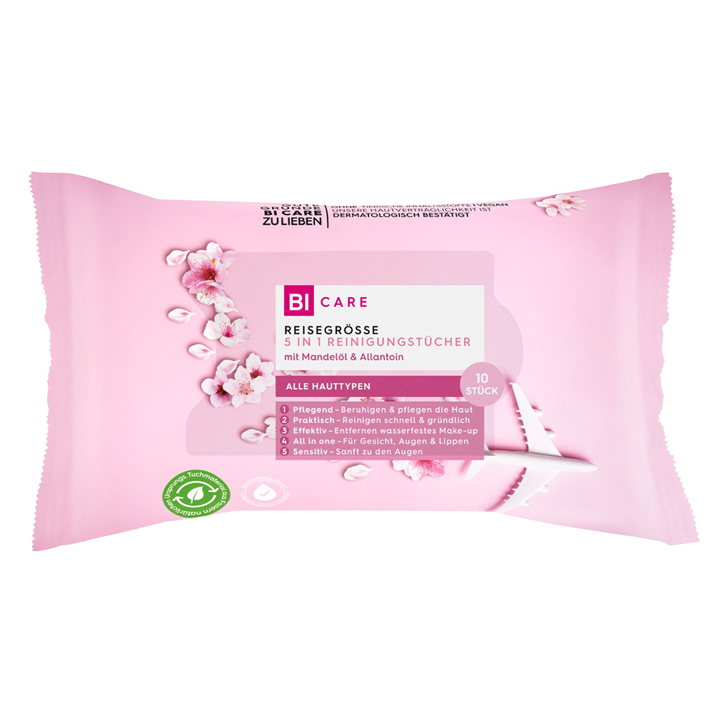 Bild: BI CARE Reinigungstücher 5in1 Mini 
