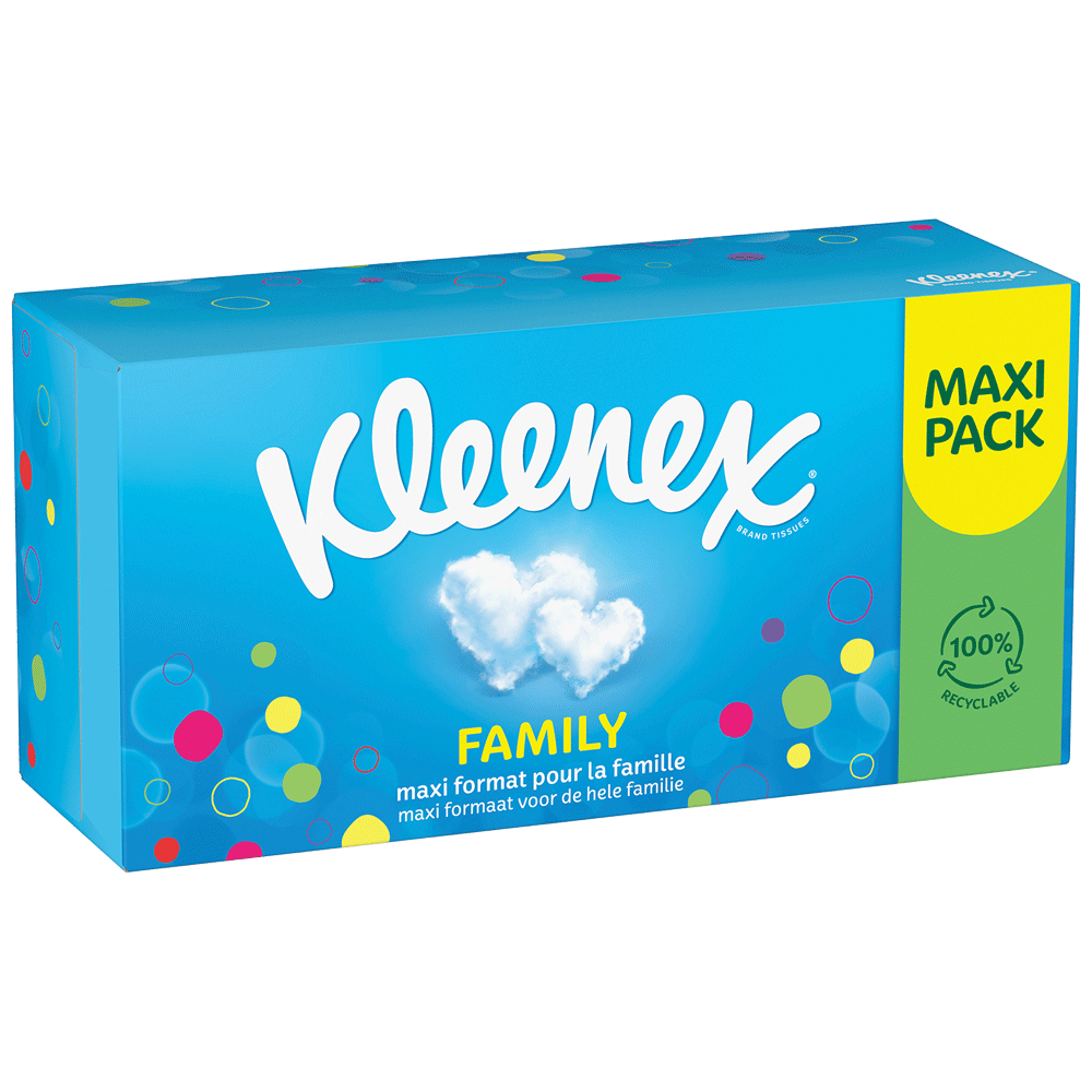 Bild: Kleenex Family Taschentücherbox 