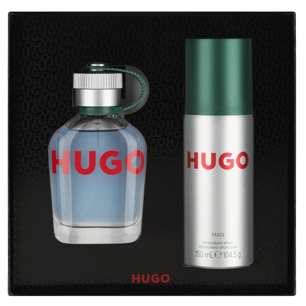 Bild: Hugo Boss Hugo Man Geschenkset Eau de Toilette 75 ml + Deo Spray 150 ml