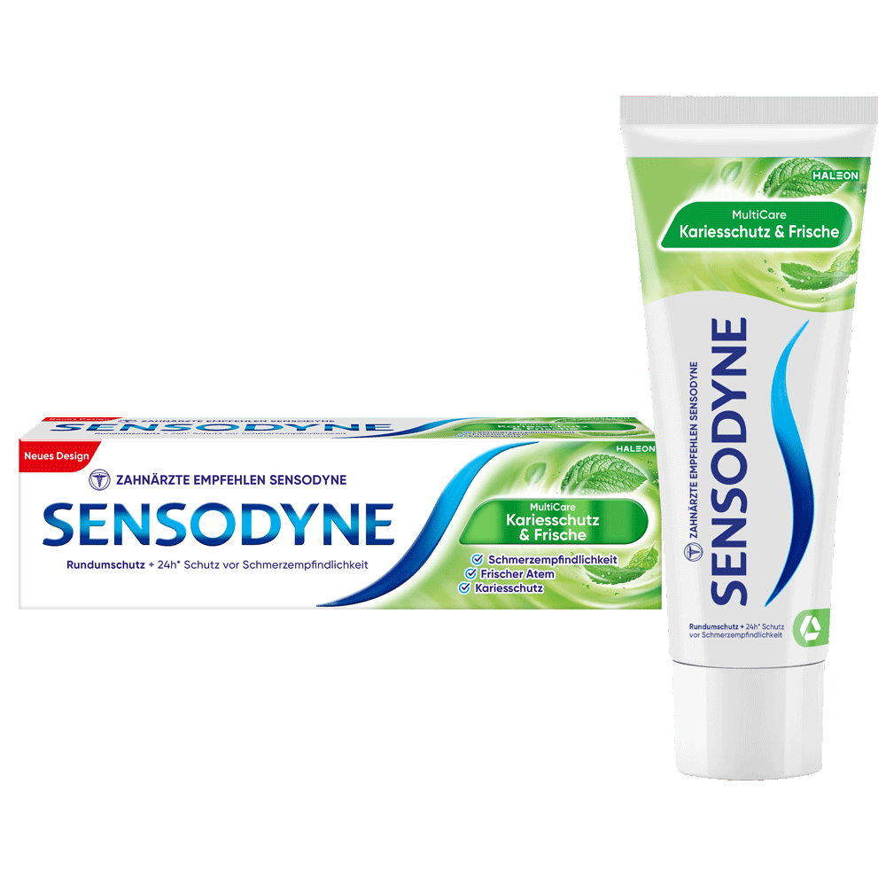 Bild: SENSODYNE Zahnpasta Multi Care Kariesschutz & Frische 