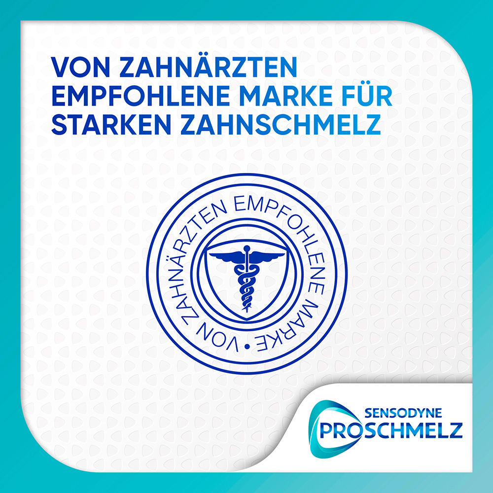 Bild: SENSODYNE Proschmelz Zahnpasta Zahnschmelz Repair Minze