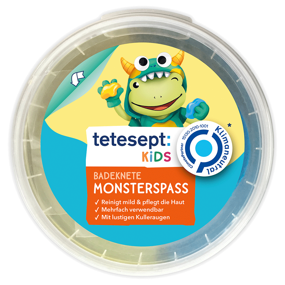 Bild: tetesept: Kids Badeknete Monsterspass