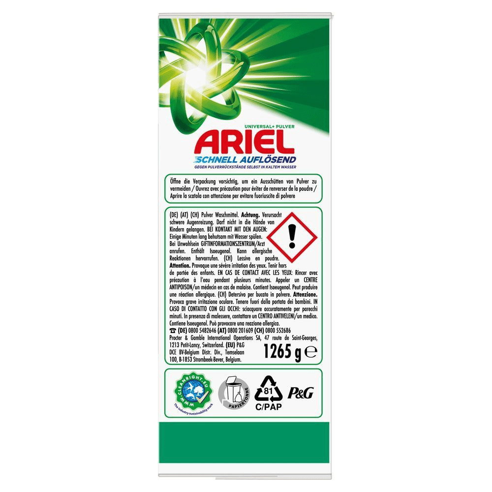 Bild: ARIEL Pulver 
