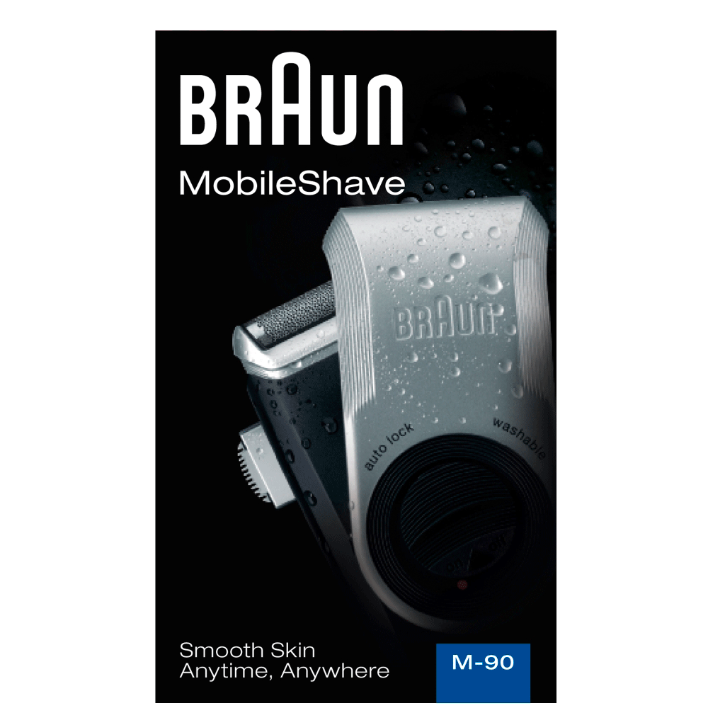 Bild: Braun PocketGo M90 MobileShave Reiserasierer