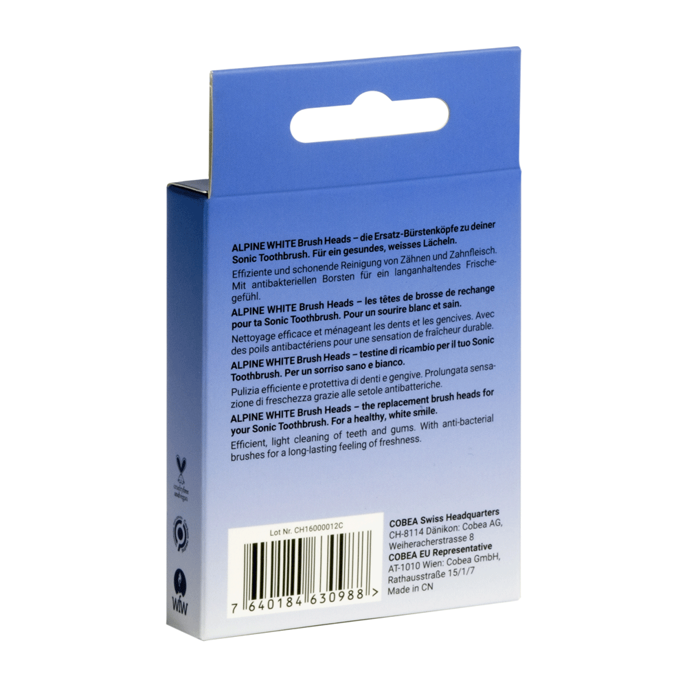 Bild: Alpine White Aufsteckbürsten