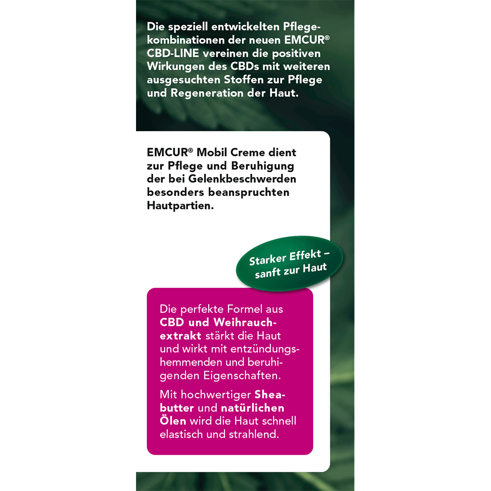 Bild: Emcur Mobil-Creme Weihrauch und CBD