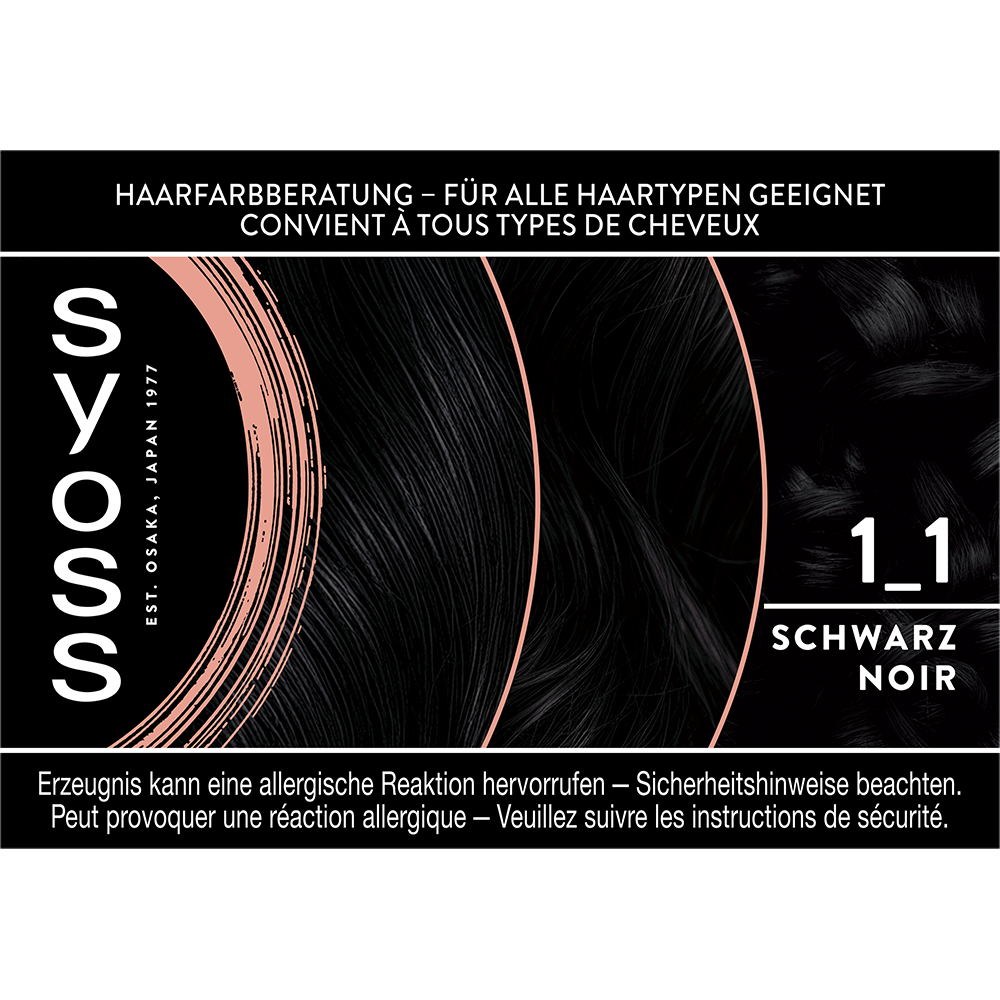 Bild: syoss Permanente Coloration Schwarz