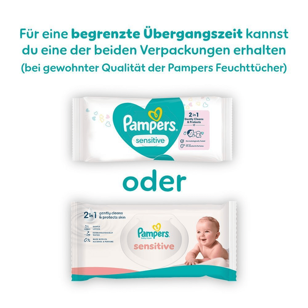 Bild: Pampers Sensitive Feuchttücher 15x80 