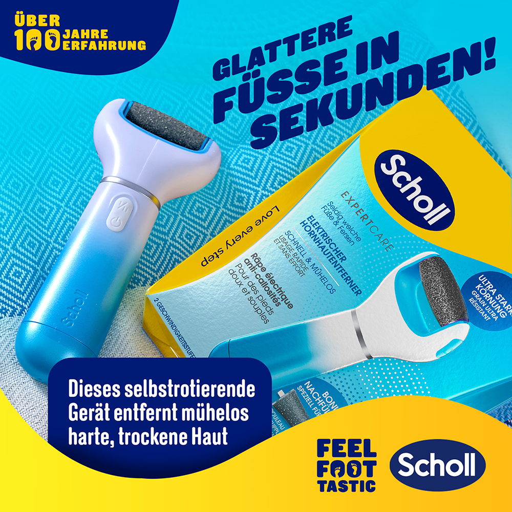 Bild: Scholl Expertcare Elektrischer Hornhautentferner 