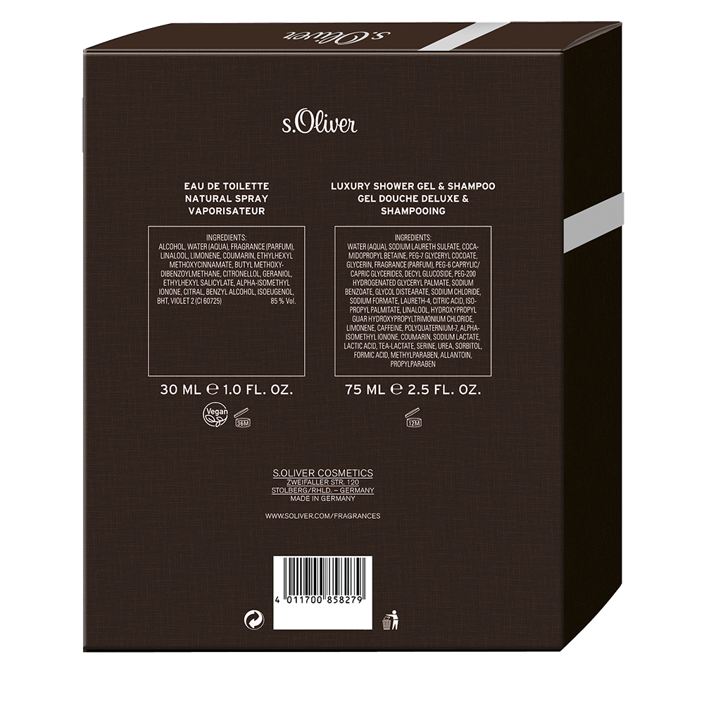 Bild: s.Oliver Superior Geschenkset 