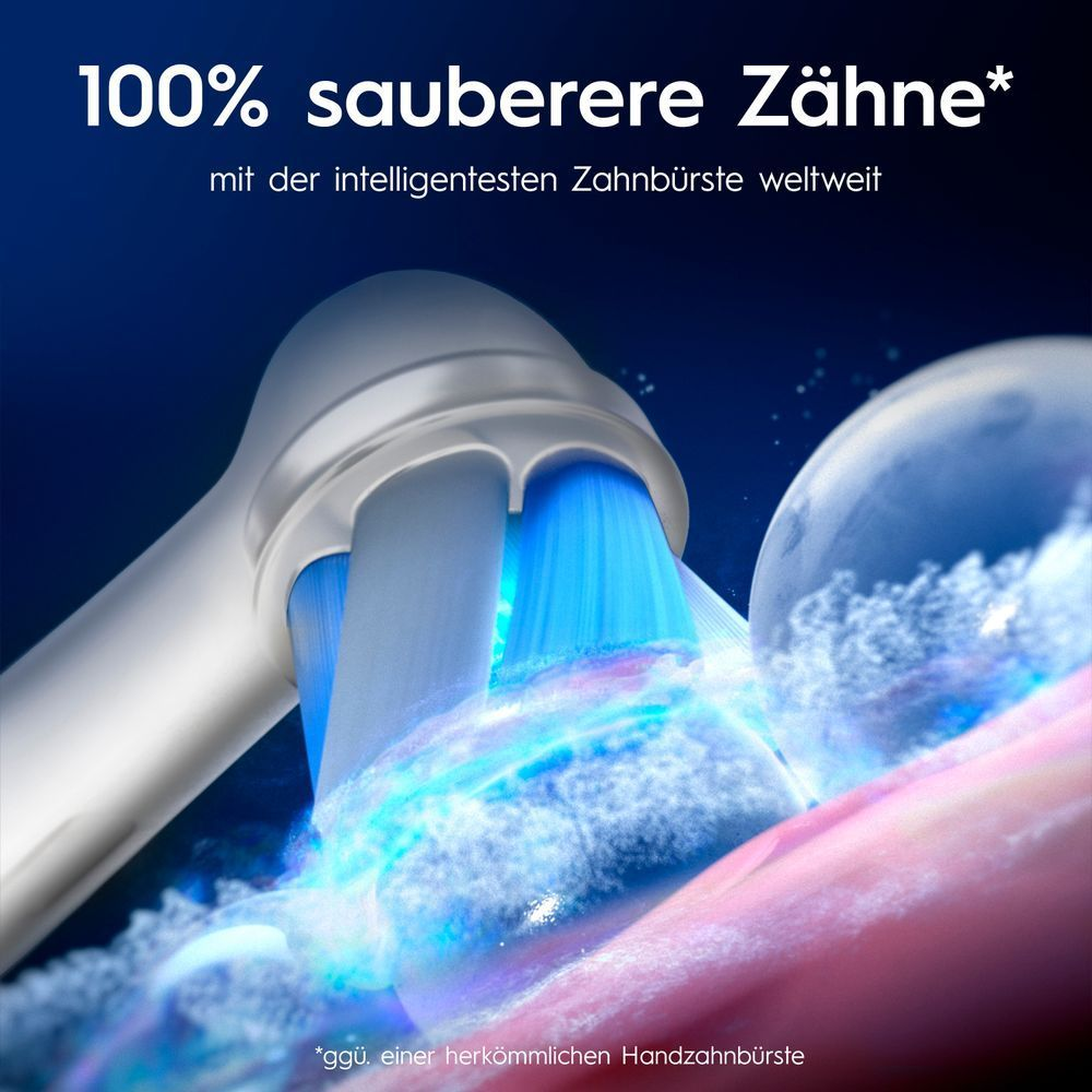 Bild: Oral-B iO Series 10 Elektrische Zahnbürste, Stardust White 