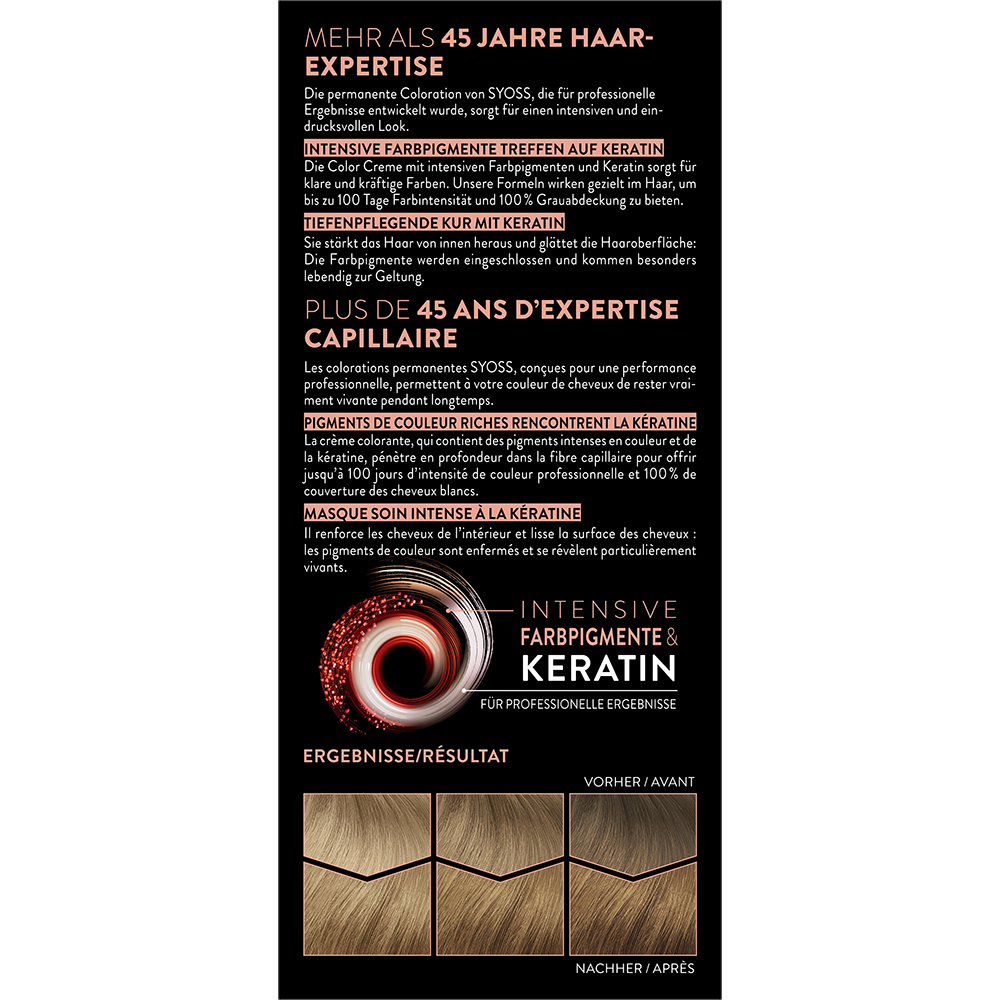 Bild: syoss Permanente Coloration Natürliches Mittelblond