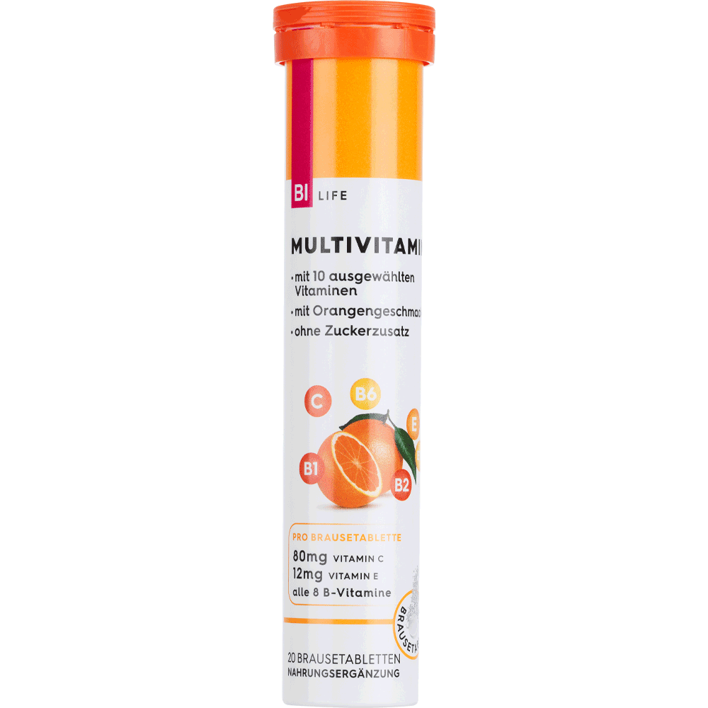 Bild: BI LIFE Multivitamin Brausetabletten 