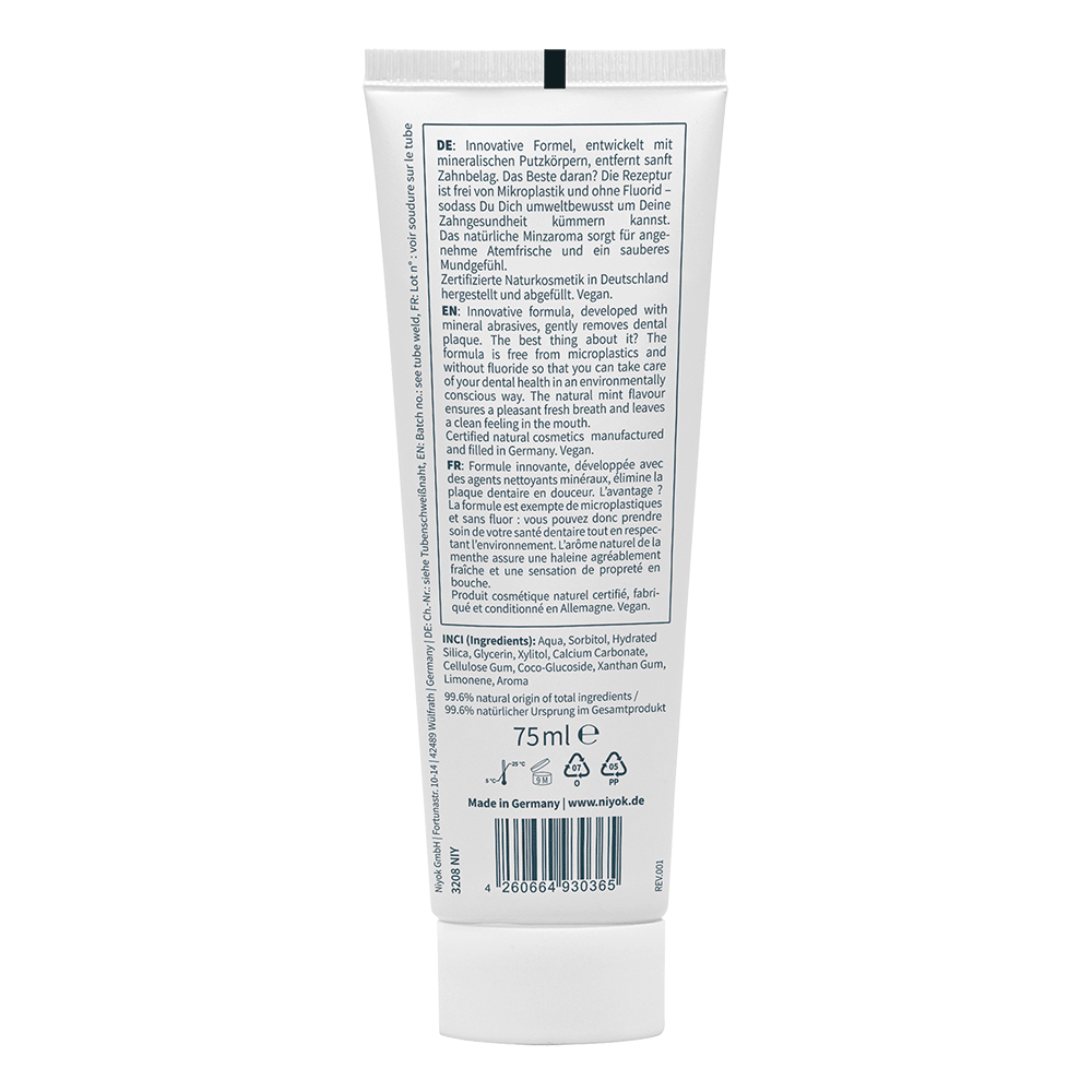 Bild: Niyok Zahncreme Whitening