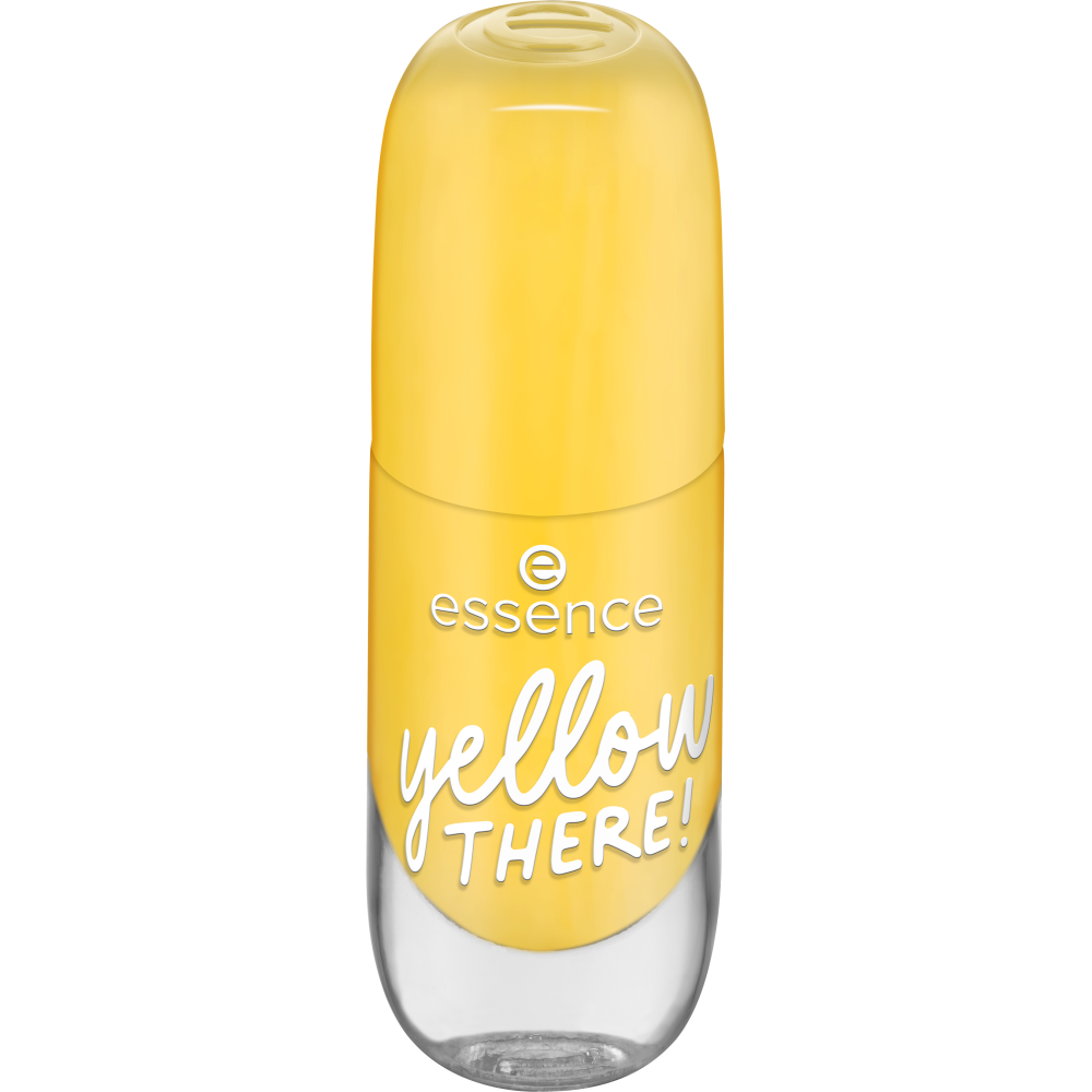 Bild: essence gel nail colour yellow THERE!
