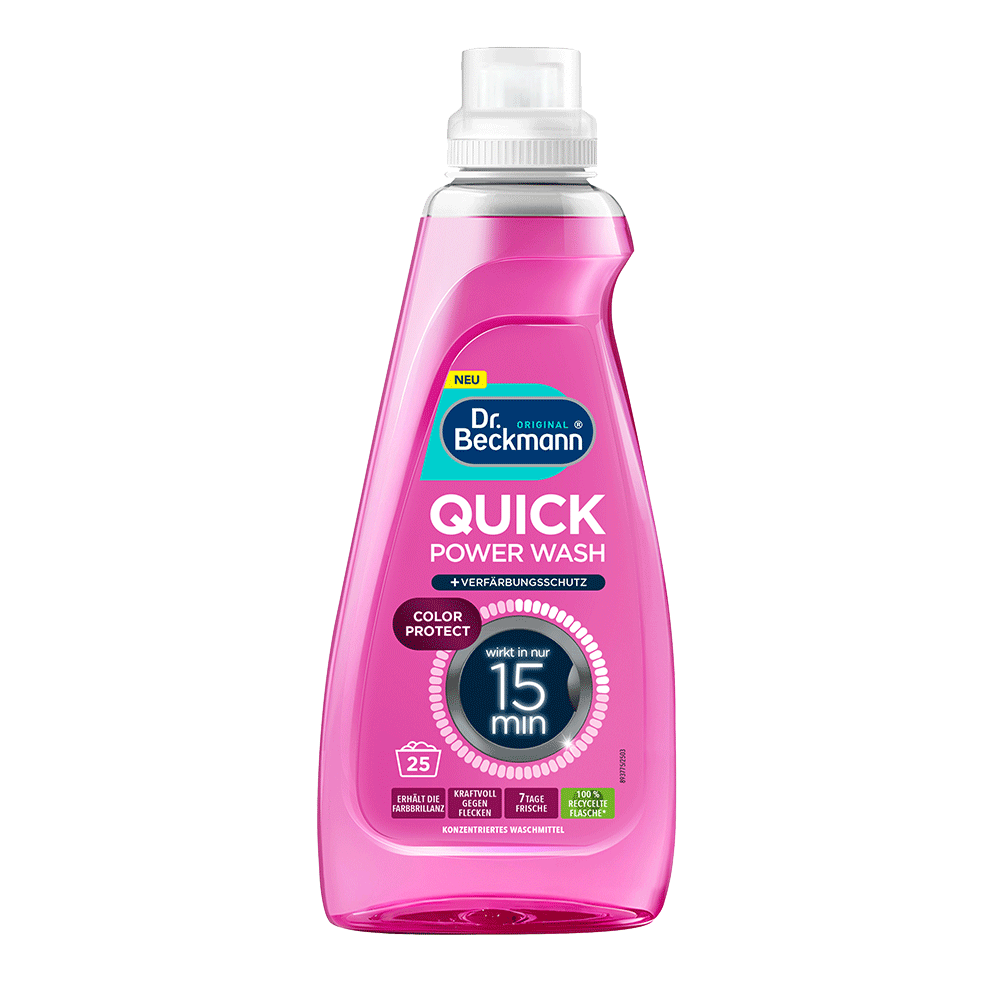 Bild: Dr. Beckmann Quick Power Wash Color Protect 