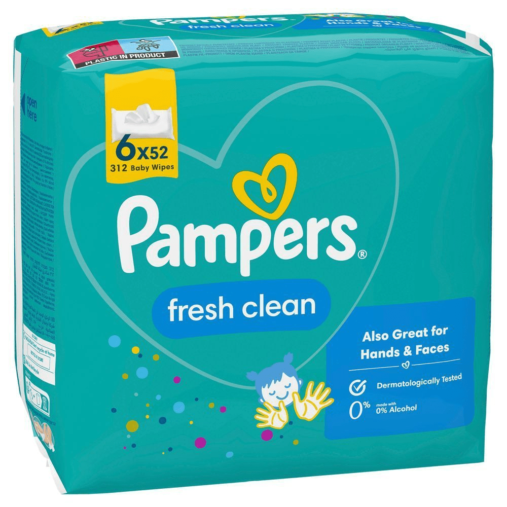 Bild: Pampers Fresh Clean Feuchttücher 