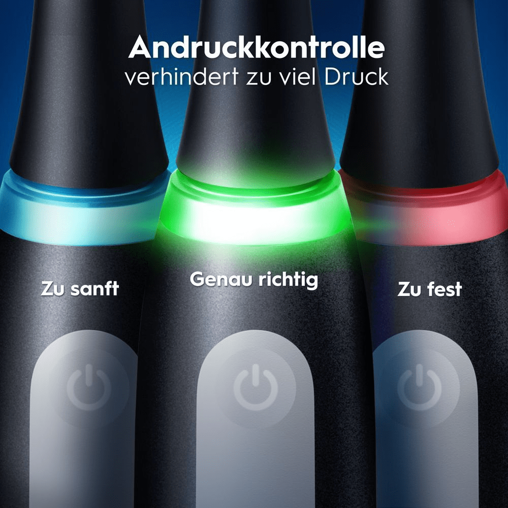 Bild: Oral-B iO Series 3 Elektrische Zahnbürste, Matt Black 
