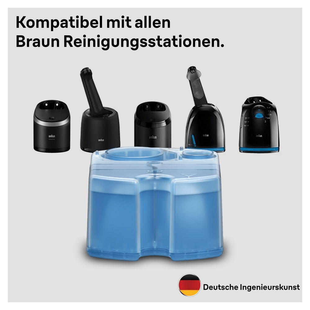 Bild: Braun 3-in-1 ShaverCare Reinigungskartuschen