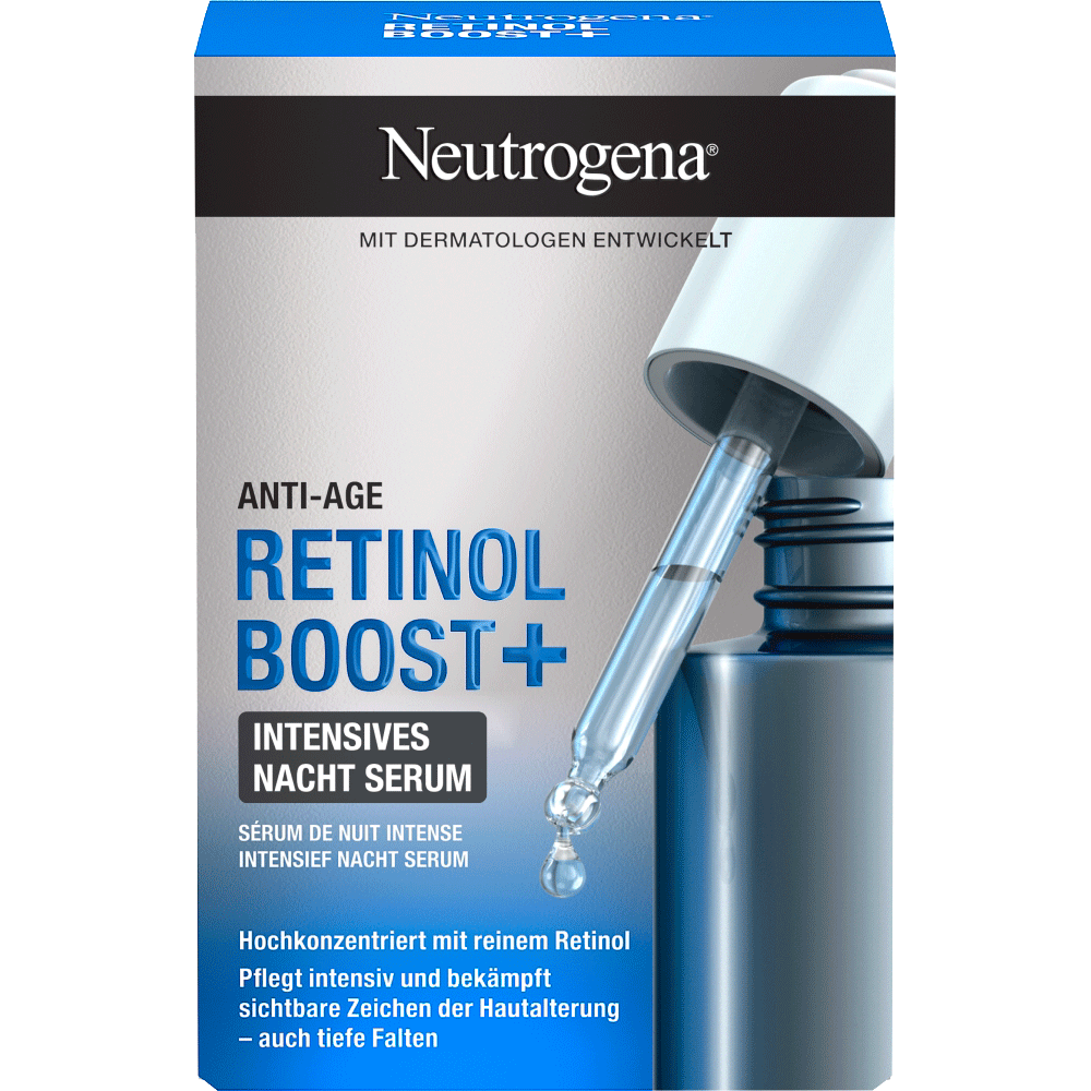 Bild: Neutrogena Retinol Boost+ intensives Nachtserum