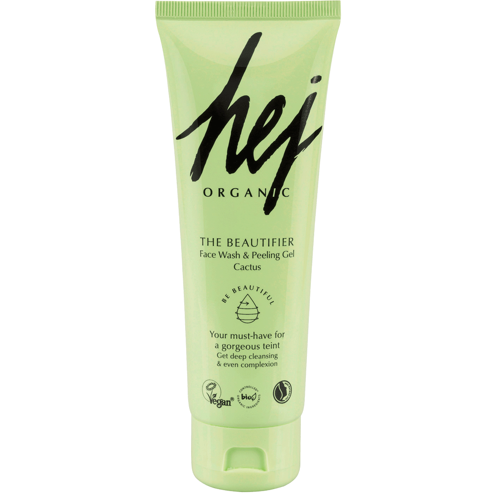Bild: hej organic The Beautifier Face Wash & Peeling Kaktus