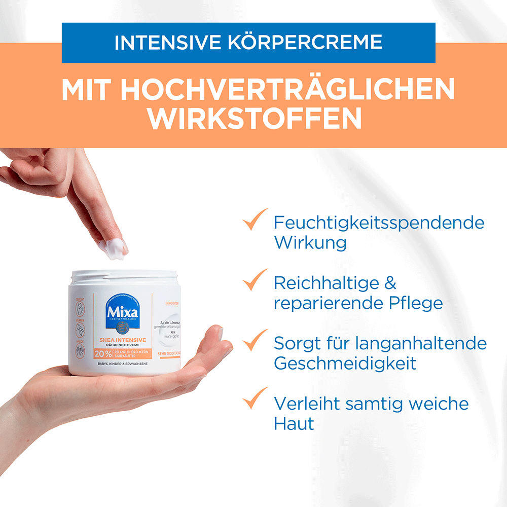 Bild: Mixa Shea Intensive Nährende Creme