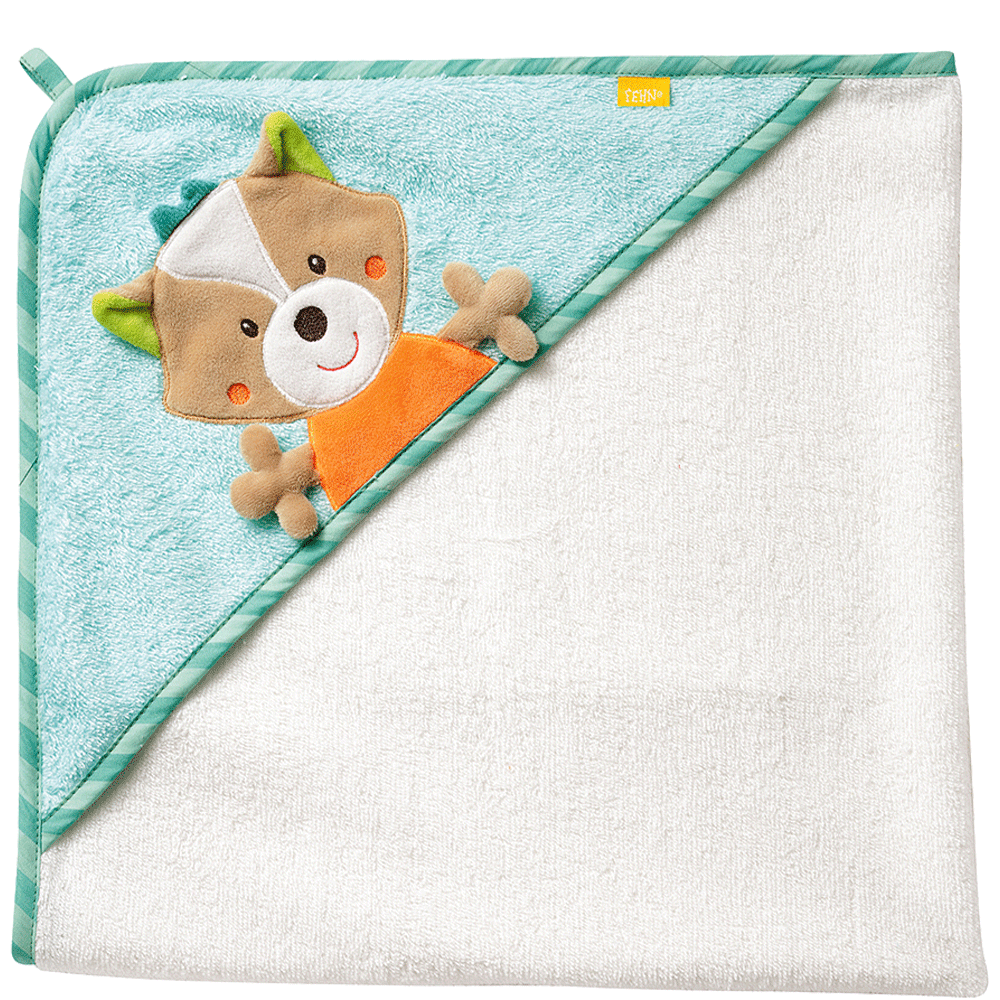 Bild: Fehn Kaputzenbadetuch Fuchs