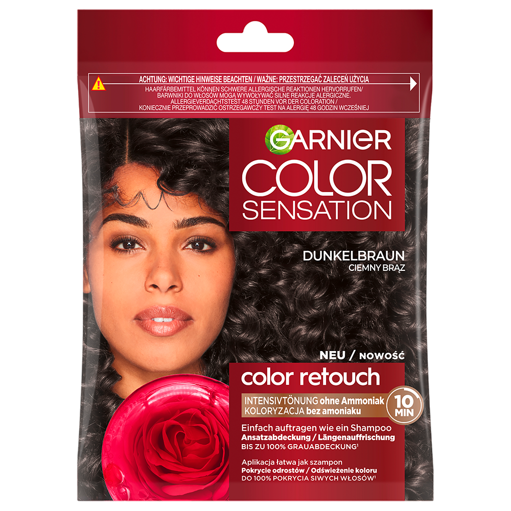 Bild: GARNIER Color Sensation Intensivtönung Dunkelbraun Dunkelbraun