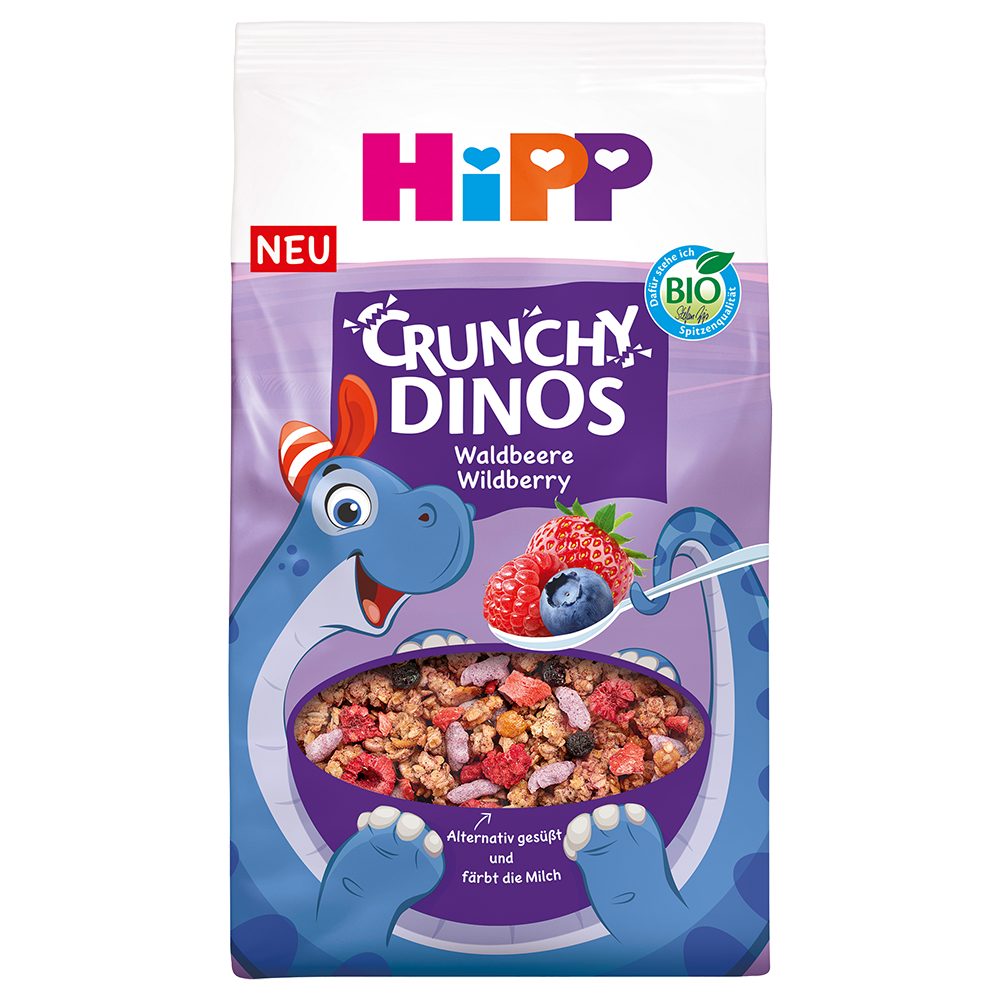 Bild: HiPP Crunchy Dinos Waldbeere 