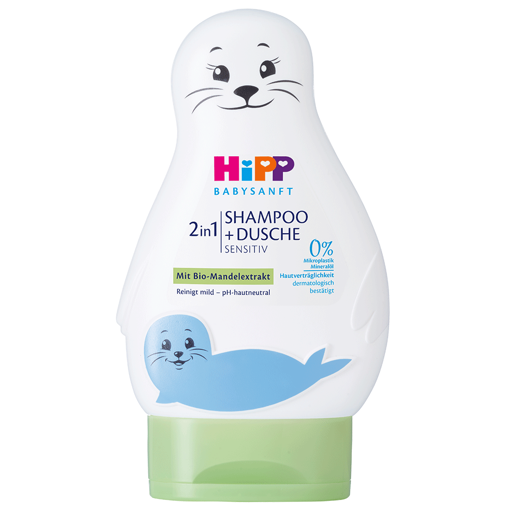 Bild: HiPP Babysanft 2in1 Shampoo + Dusche Sensitiv