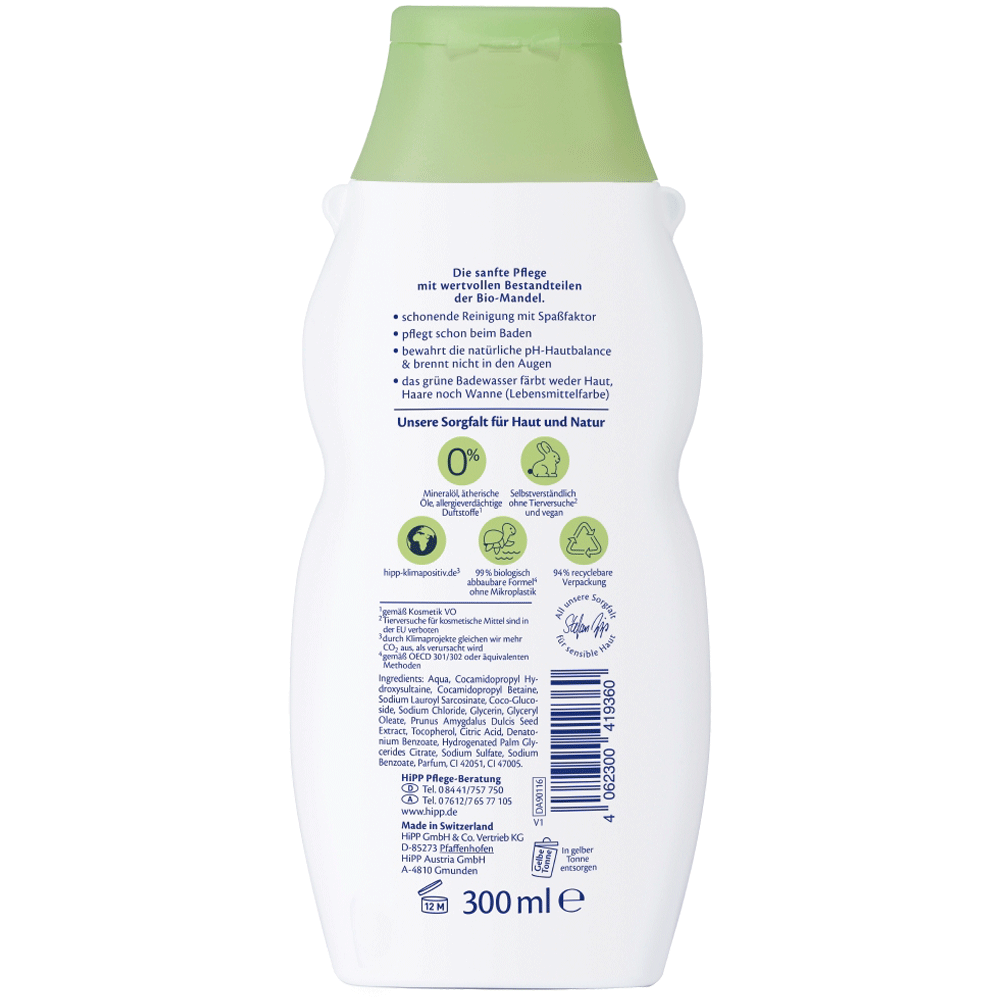 Bild: HiPP Babysanft Schaumbad