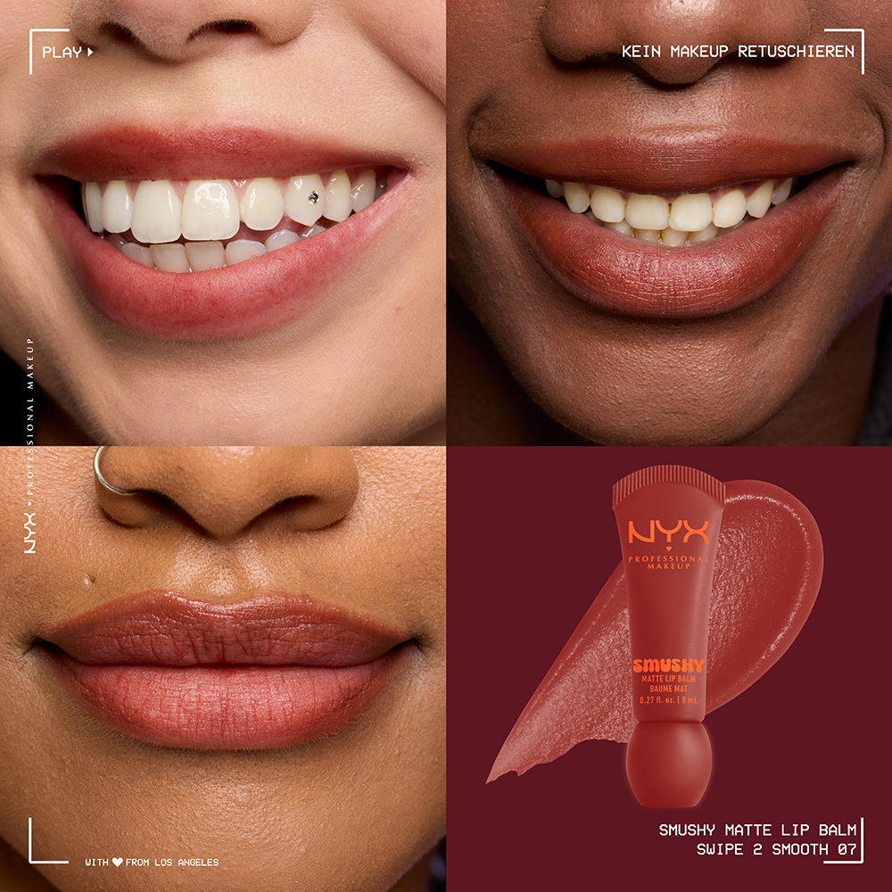 Bild: NYX Professional Make-up Smushy Matte Lip Balm 07