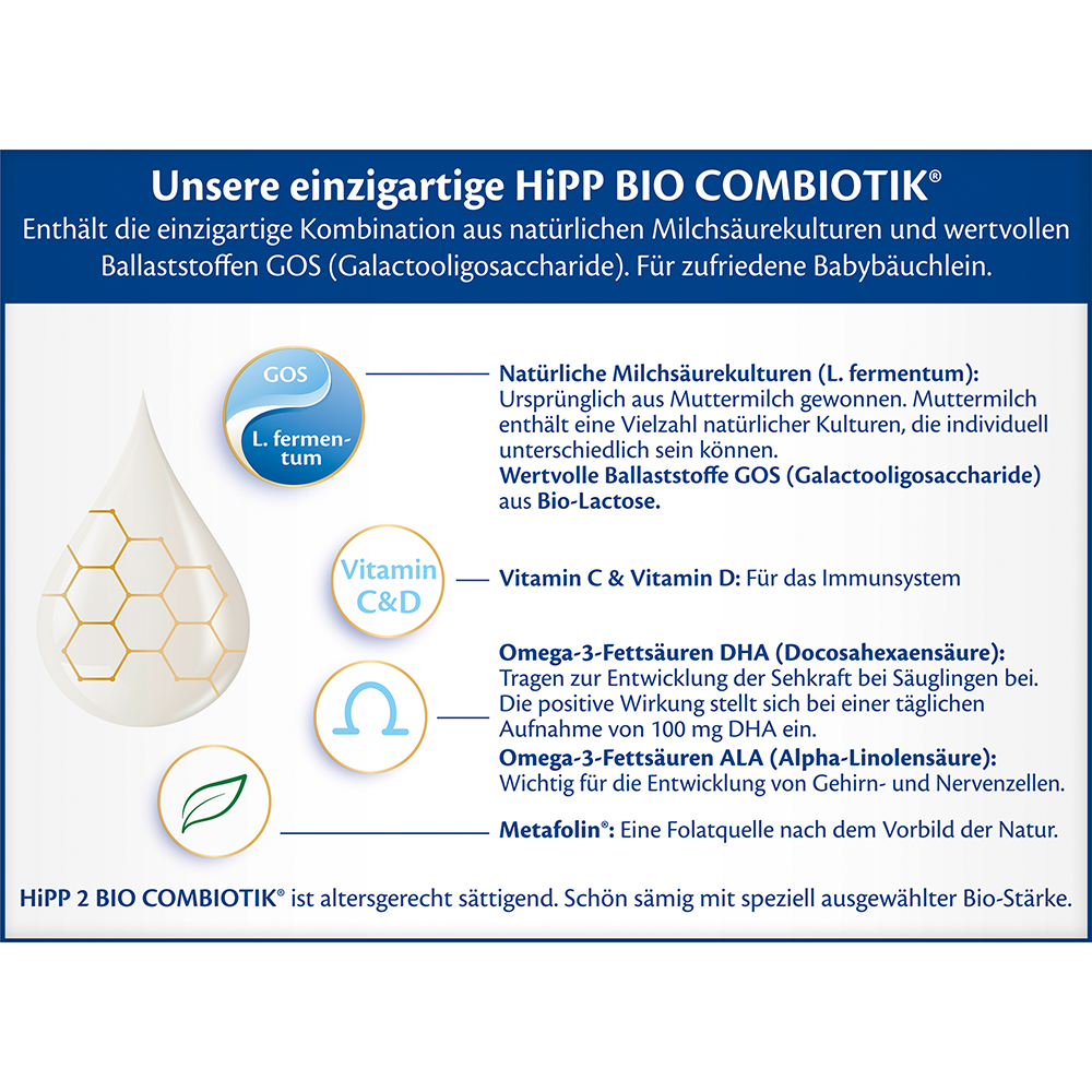 Bild: HiPP Bio Combiotik Folgemilch 2 