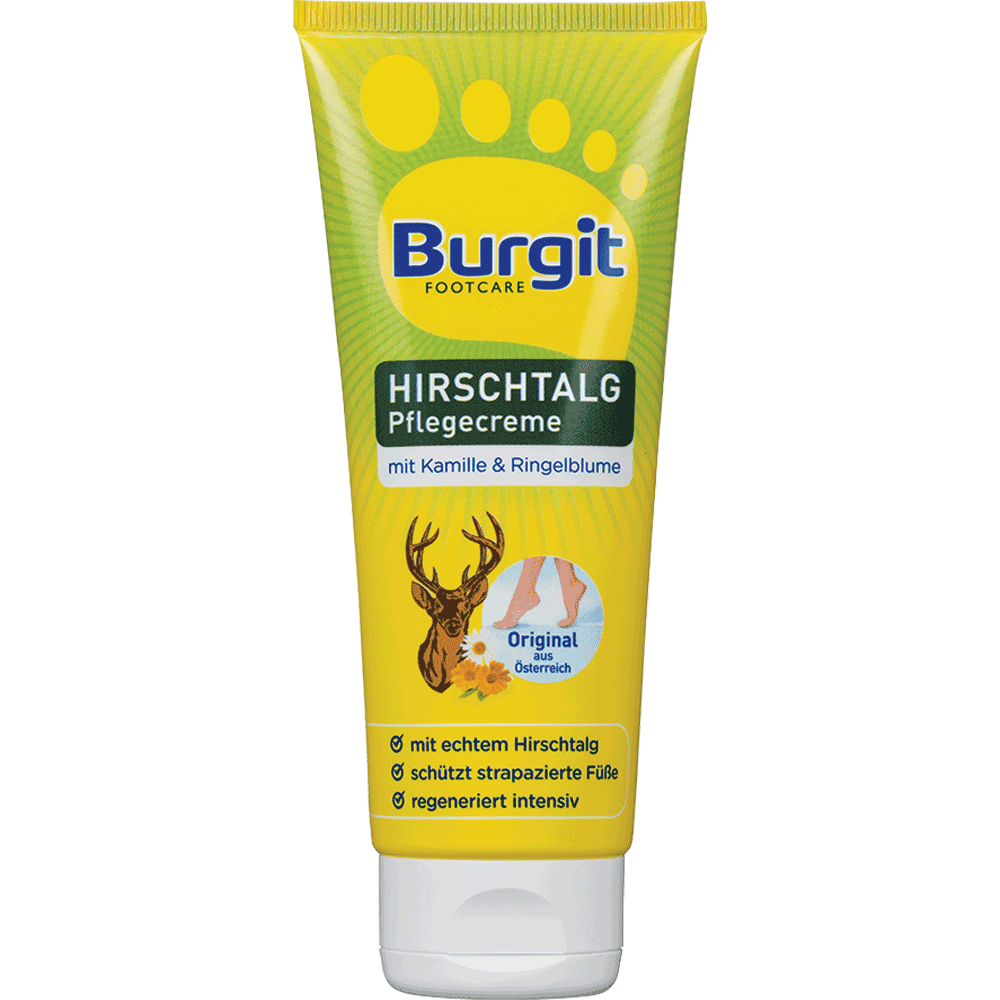 Bild: Burgit Footcare Hirschtalg Pflegecreme