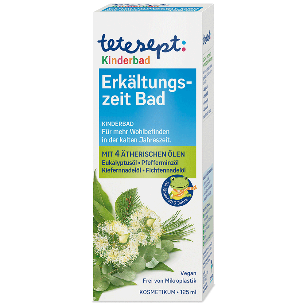 Bild: tetesept: Kids Erkältungszeit Bad